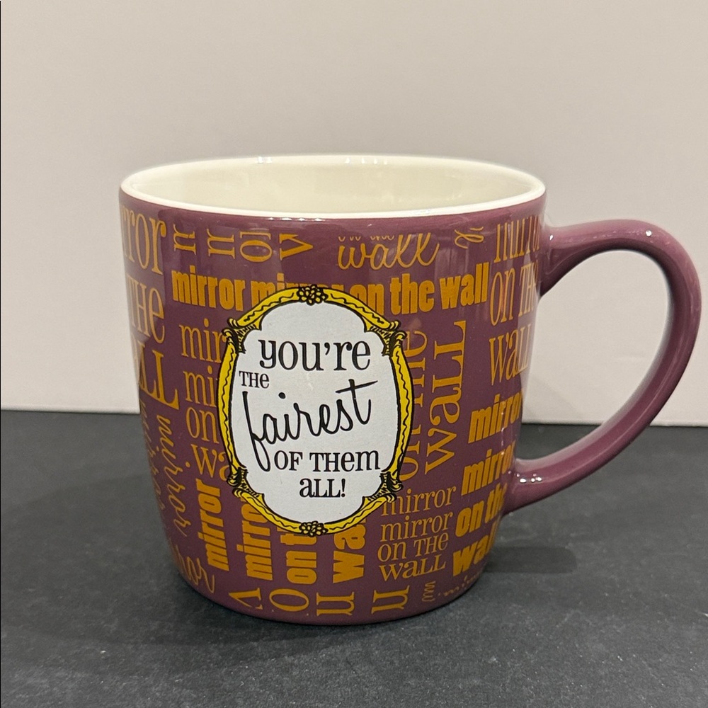 Disney Snow White Mug “YOU'RE THE FAIREST OF THEM ALL", Coffee Mug